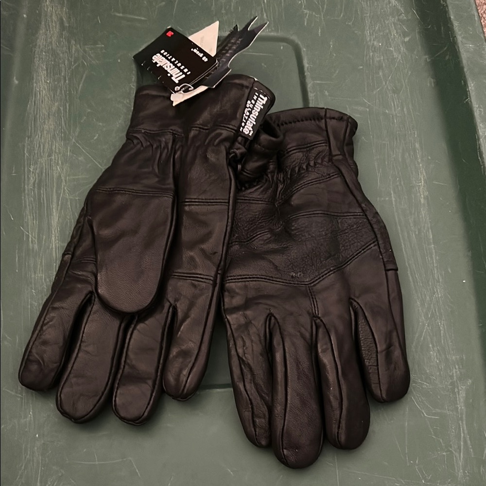 3M Thinsulate Black Winter Gloves Insulated and Durable